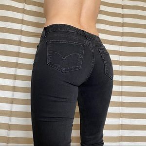 LEVI'S Black Skinny Jeans